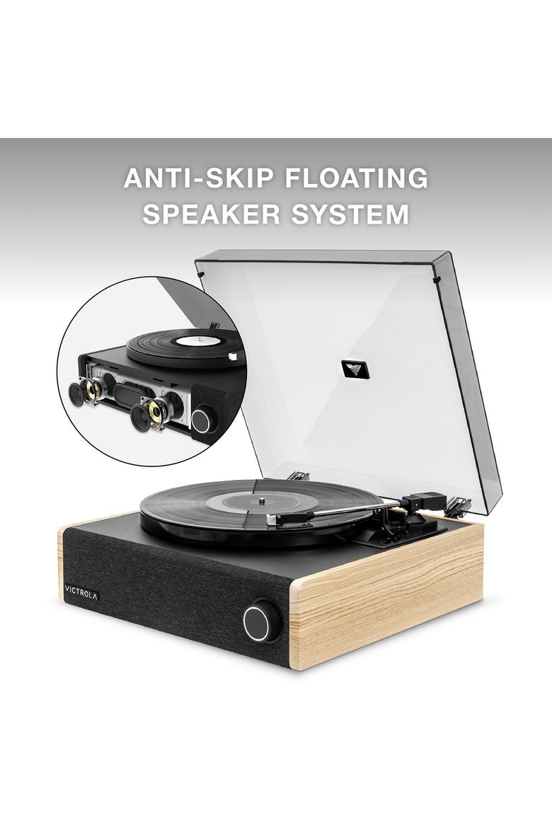 Eastwood LP Bluetooth Record Player, Alternate, color, Natural