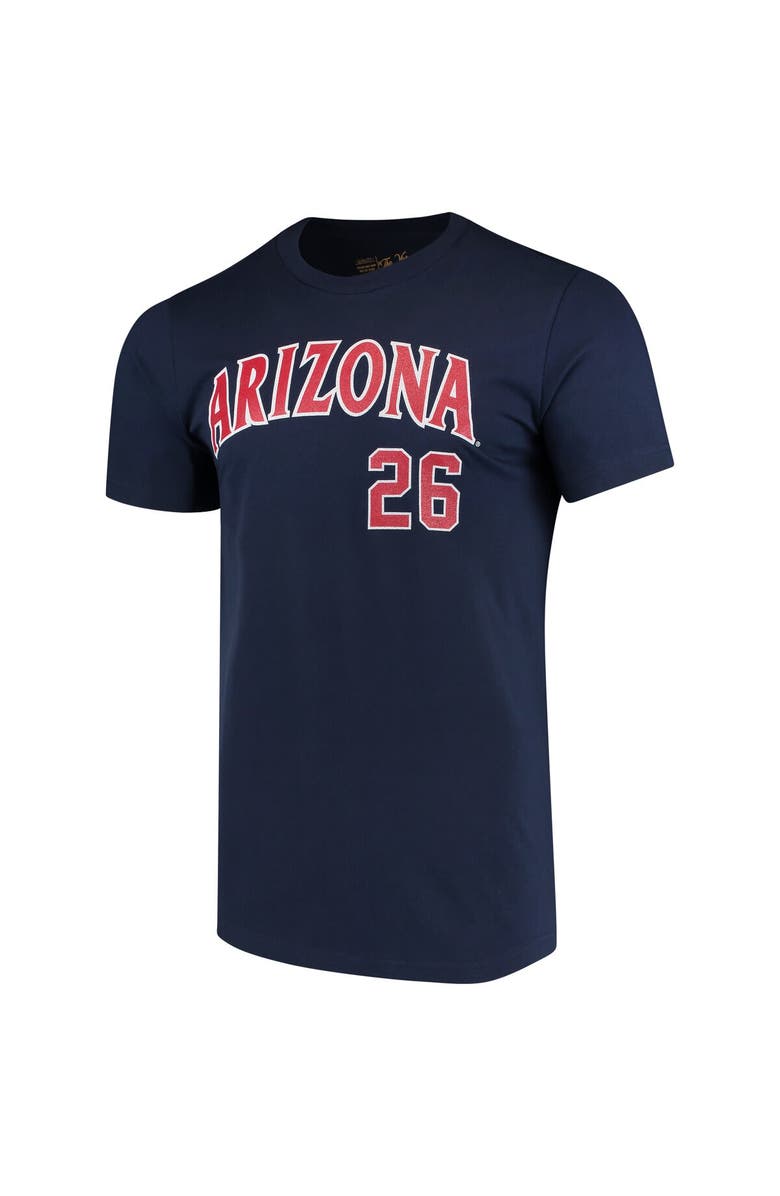 Retro Brand Men's Original Retro Brand Mark Melancon Navy Arizona Wildcats Baseball Name & Number T-Shirt, Alternate, color, 