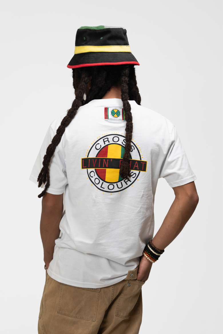Livin Phat T-Shirt, Alternate, color, White