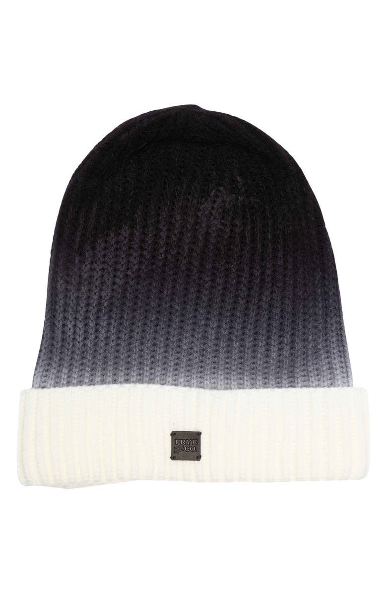 FRYE AND CO Dip Dye Knit Beanie, Main, color, 
