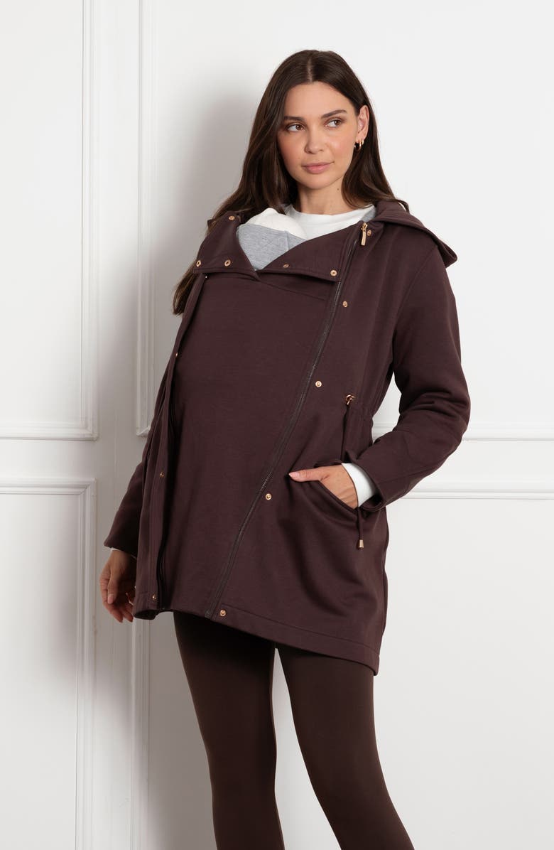 Seraphine Maternity Babywearing Hoodie, Alternate, color, 