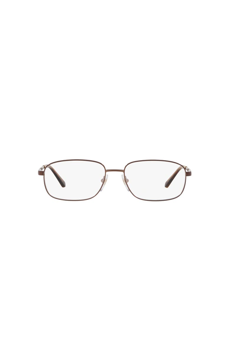 Sferoflex 56mm Rectangle optical glasses, Alternate, color, Brown