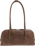 MARGESHERWOOD Soft Boston Leather Shoulder Bag