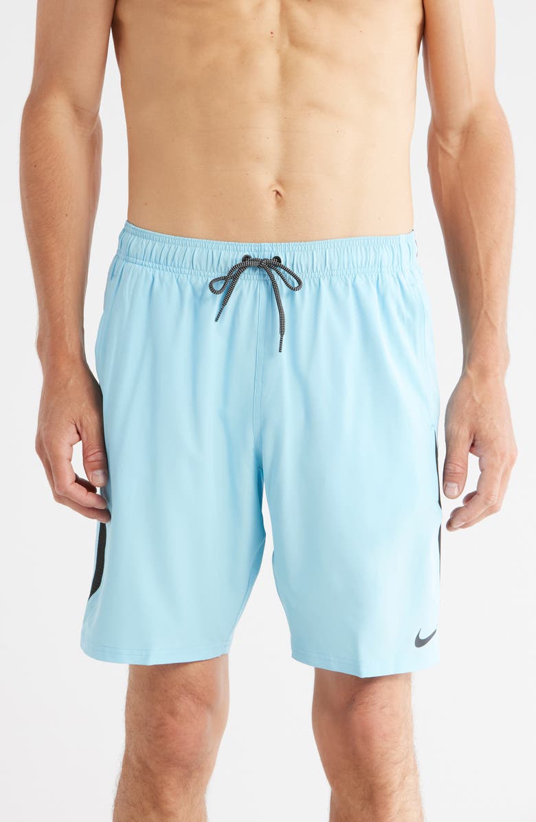 Nike Contend Volley Swim Trunks, Main, color, Aquarius Blue