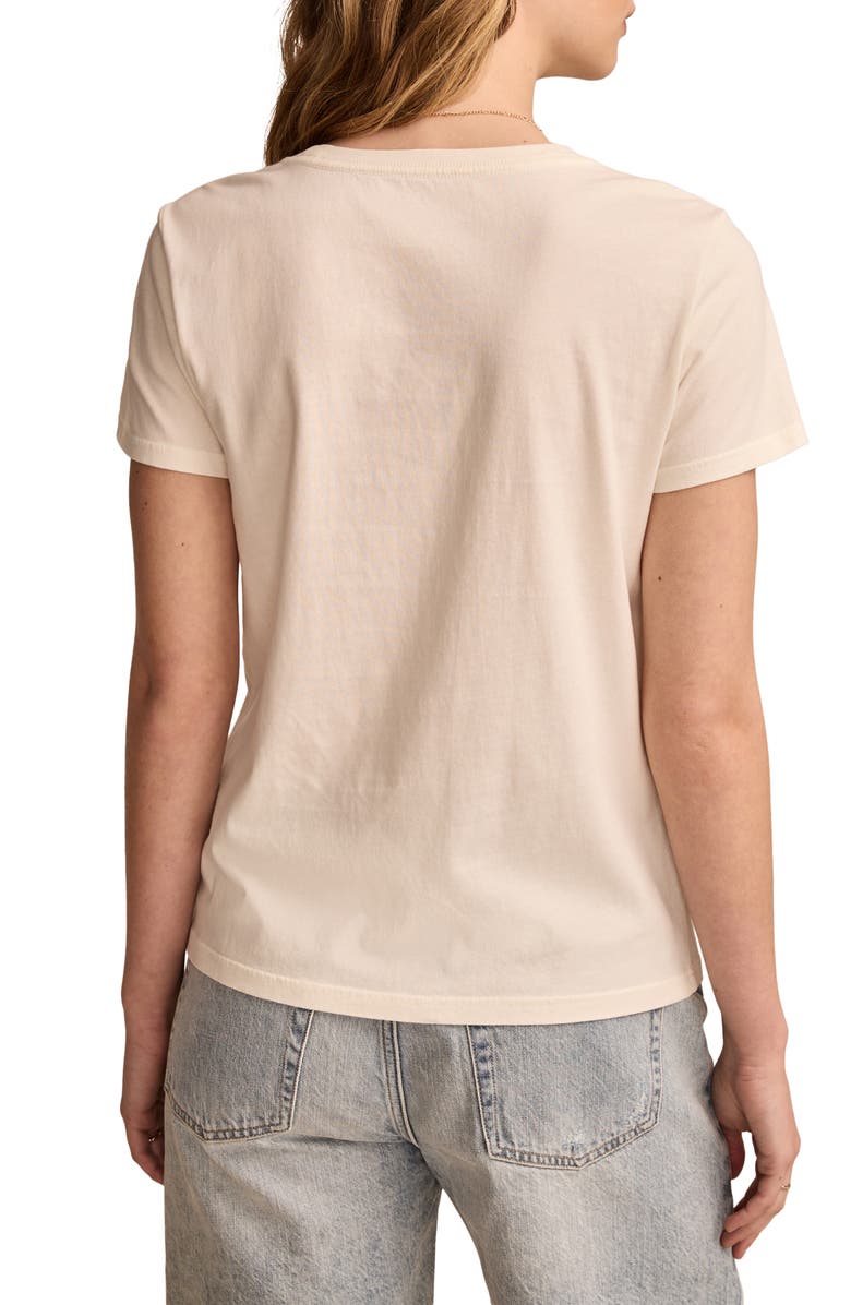 Lucky Brand Lucky You Cotton Graphic T-Shirt, Alternate, color, 