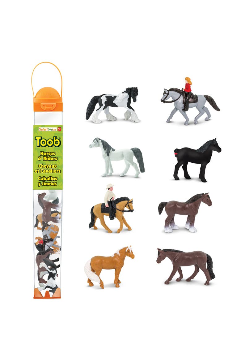Horses And Riders Toy, Main, color, No Color