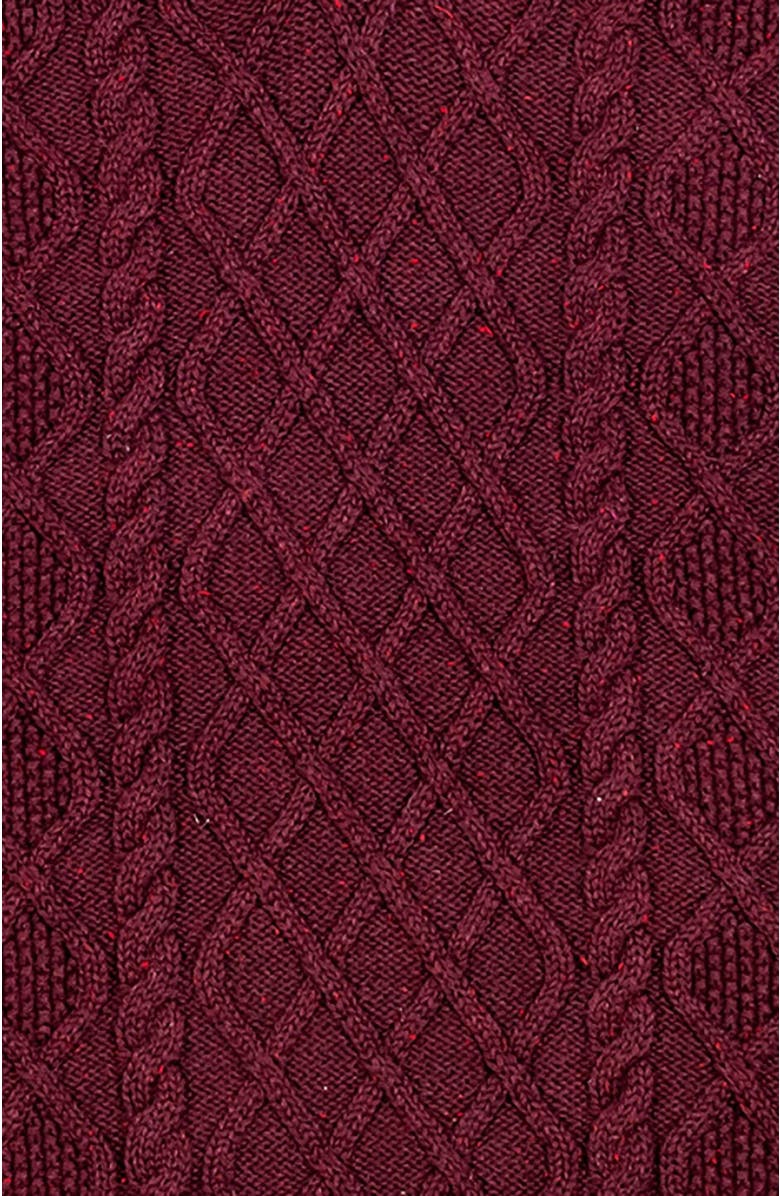 Hope & Henry Men's Mock Neck Cable Sweater, Alternate, color,