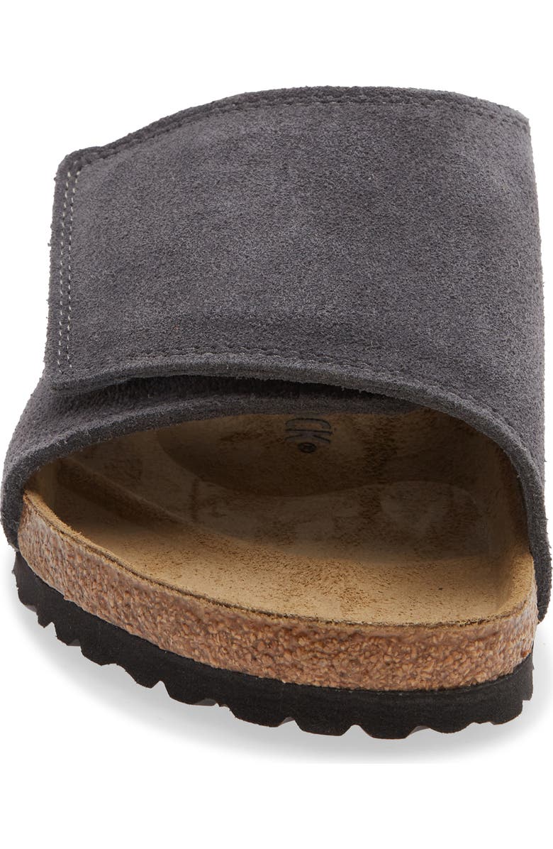 Birkenstock Solana Slide Sandal, Alternate, color, Charcoal