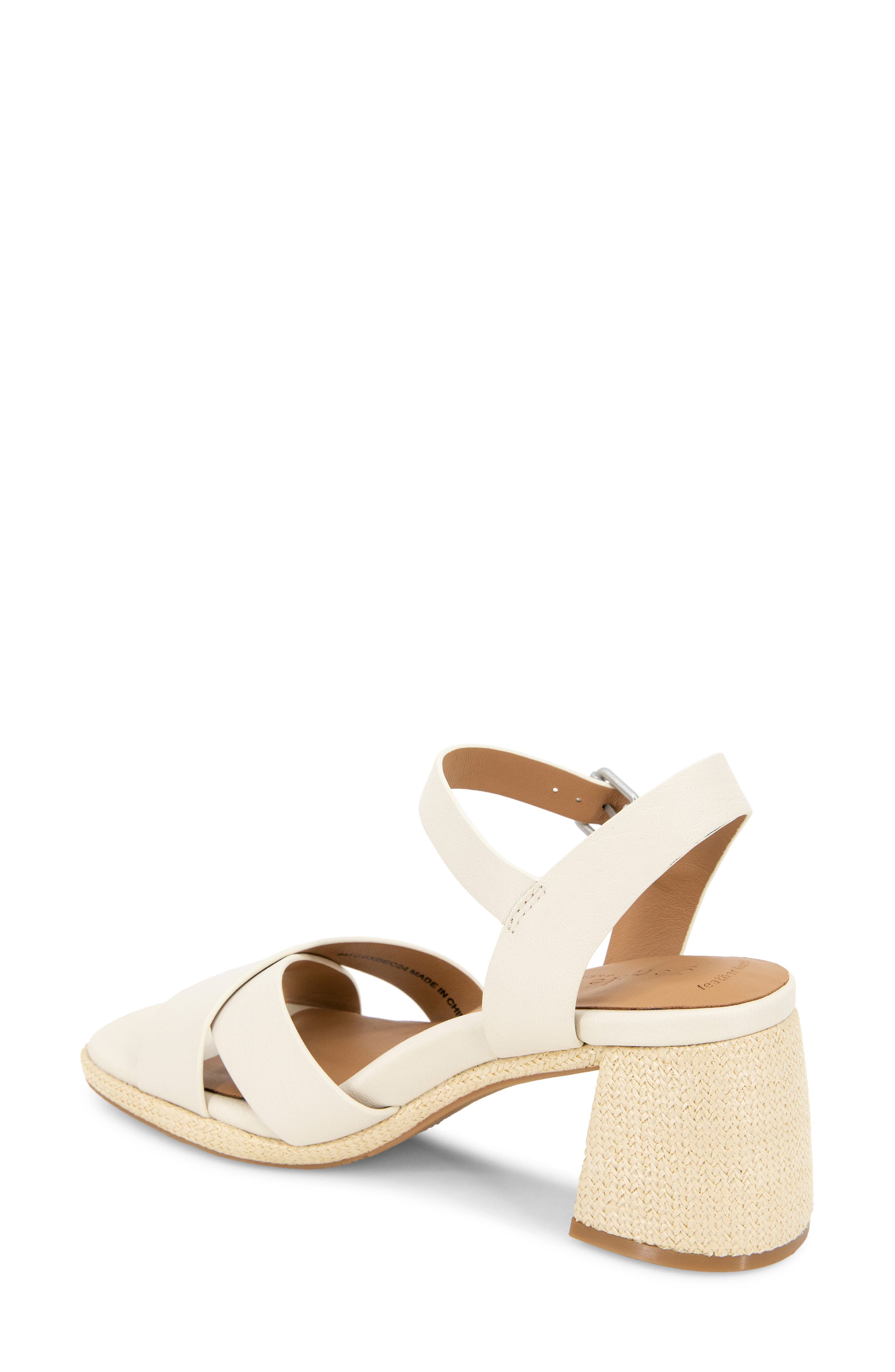 Gentle Souls Rimini Ankle Strap Platform Sandal, Alternate, color, Stone Leather