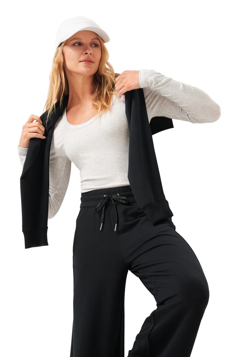 Cloud Rib Top, Alternate, color, HEATHER LIGHT GREY