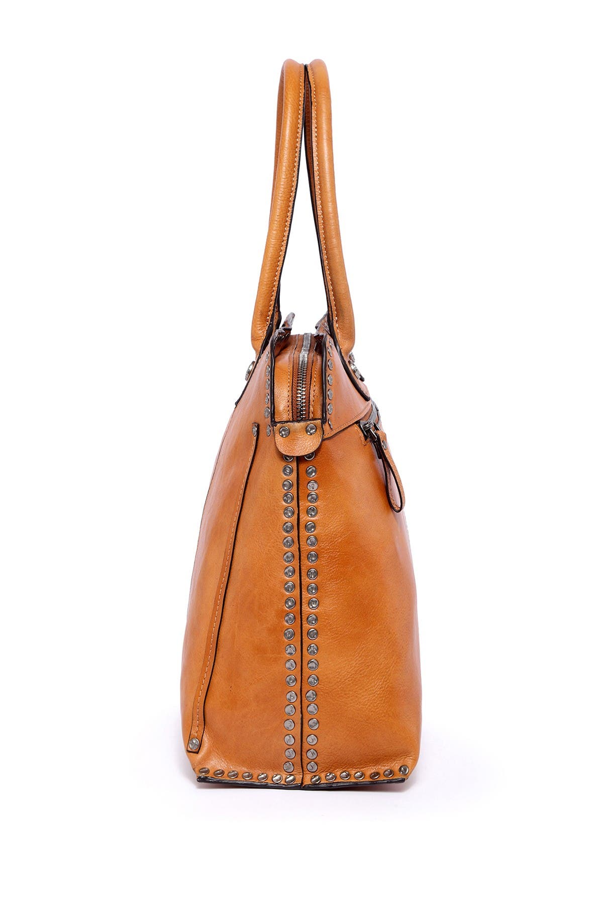 OLD TREND Soul Stud Leather Satchel Bag, Alternate, color, 