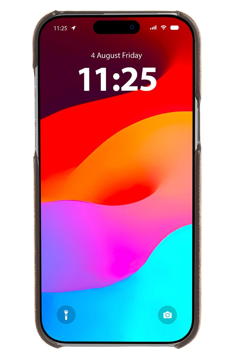 COACH iPhone 15 Plus Signature Phone Case, Alternate, color,