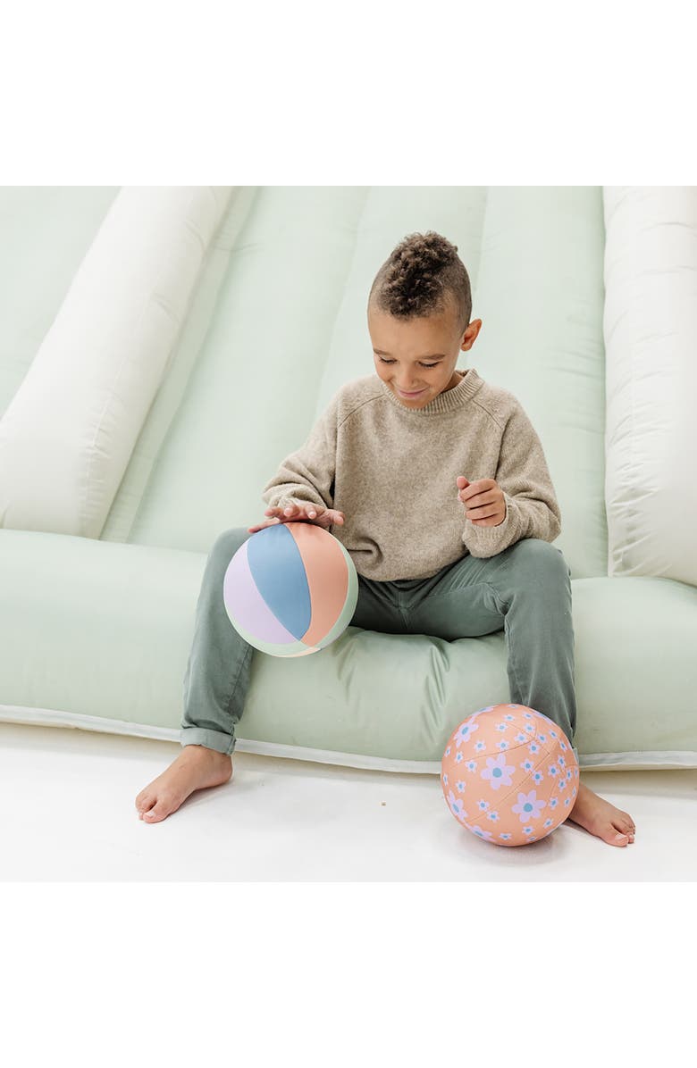 PLAYSMOL Smol 2-Pack Plush Indoor Balls, Alternate, color, Blue, Purple, Green, Orange