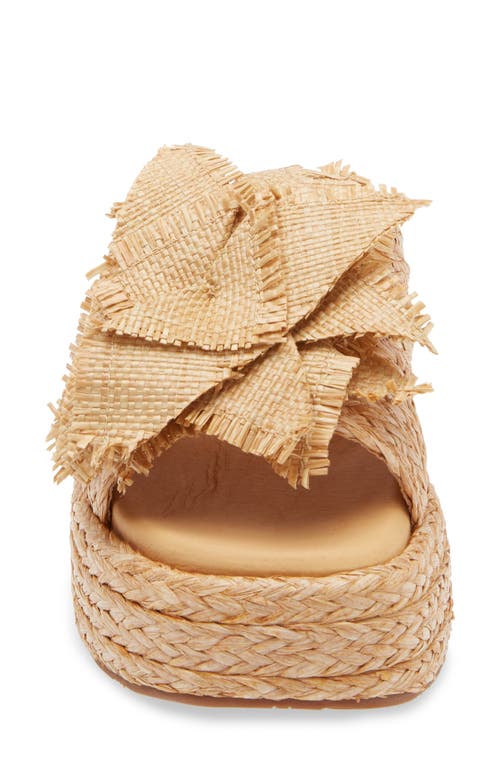 CHOCOLAT BLU CHOCOLAT BLU LEXIE PLATFORM WEDGE SLIDE SANDAL 