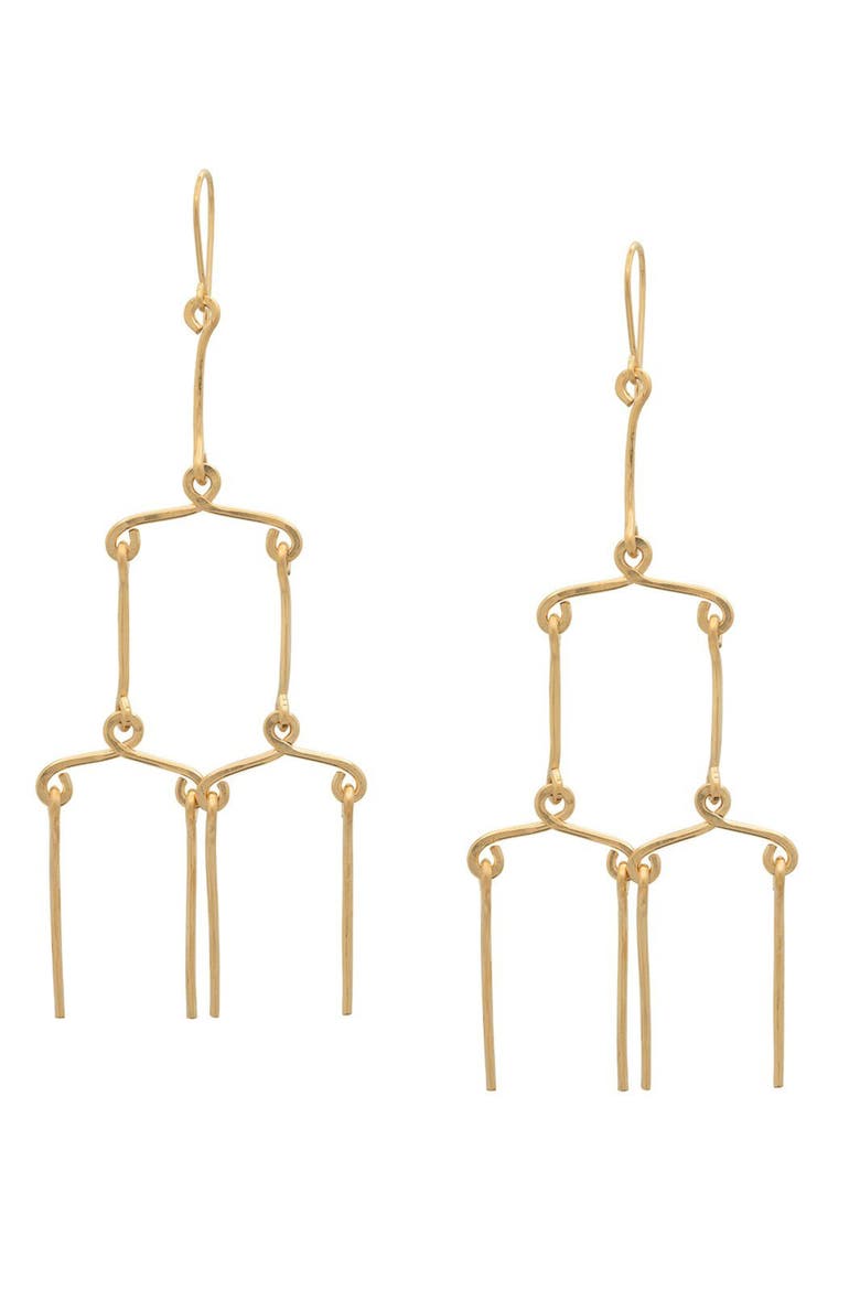 Nexus Earrings, Main, color, 14K Gold Filled