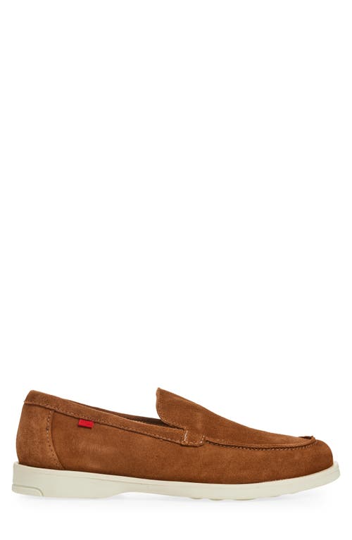 Marc Joseph New York Barry Ct Loafer In Cognac Suede/white Sole