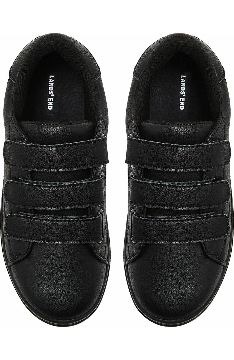 Lands' End Kids Easy On Sneakers, Main, color, Black