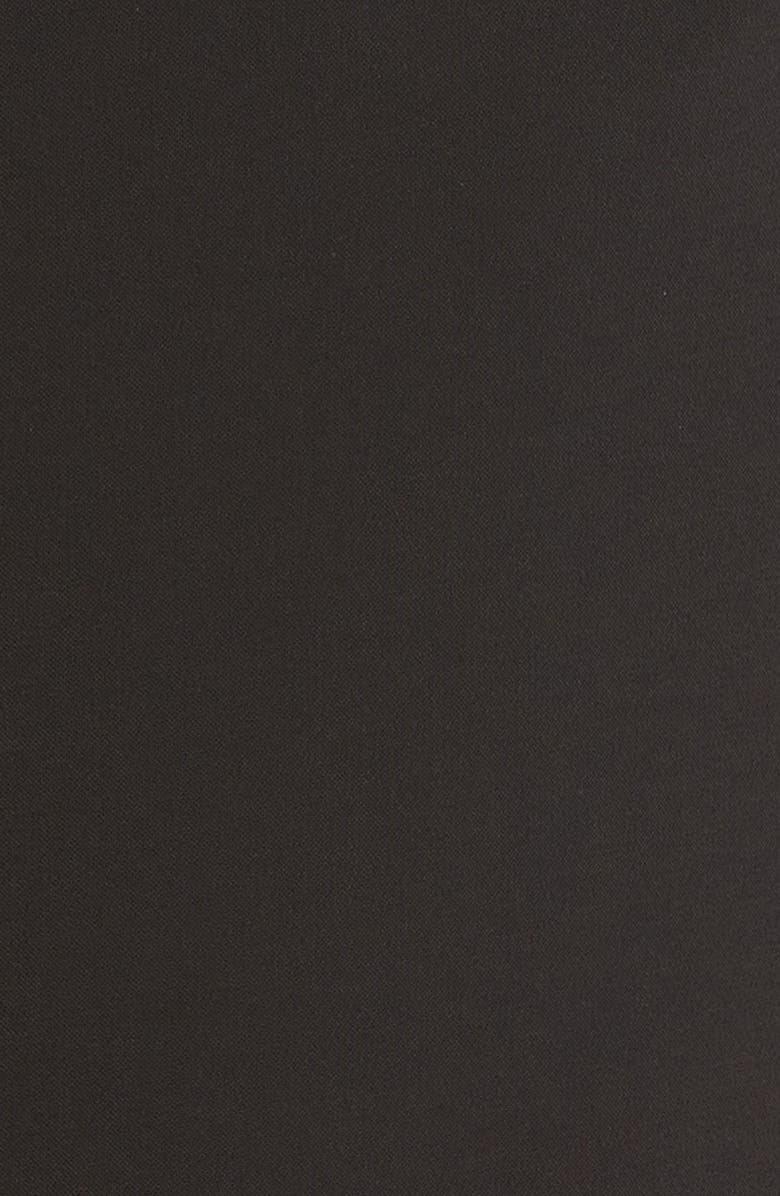 The Attico Techno Crêpe Wrap Miniskirt, Alternate, color, 