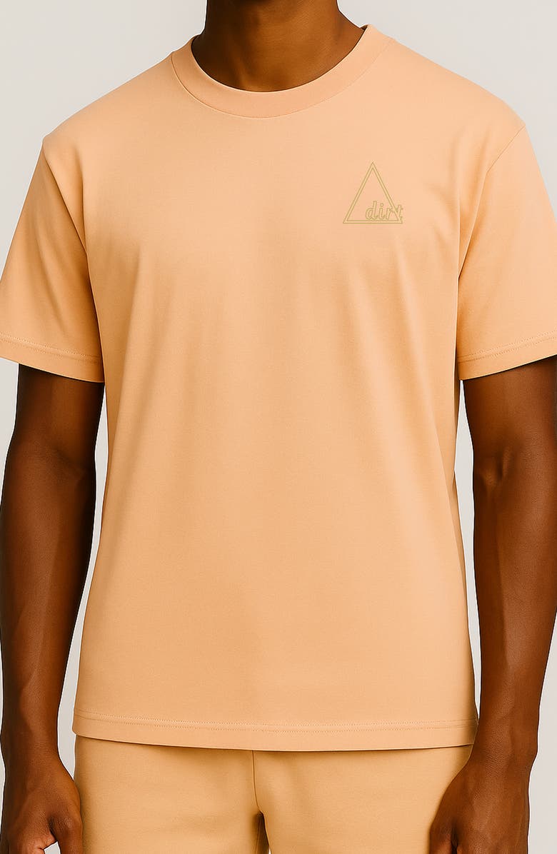 D.RT Homecourt Cotton Graphic T-Shirt, Main, color, Peach