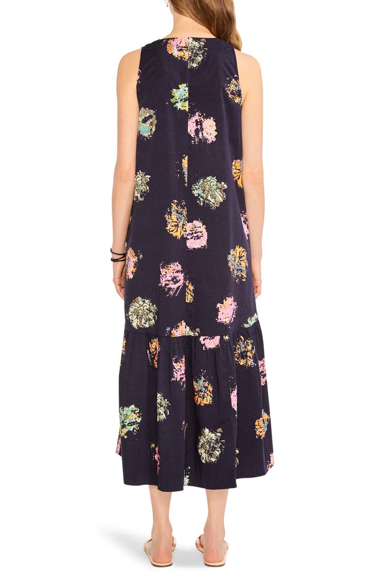 Bright Spot Midi Tank Dress, Alternate, color, INDIGO MULTI