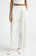 EENK Pleated Straight Leg Pants