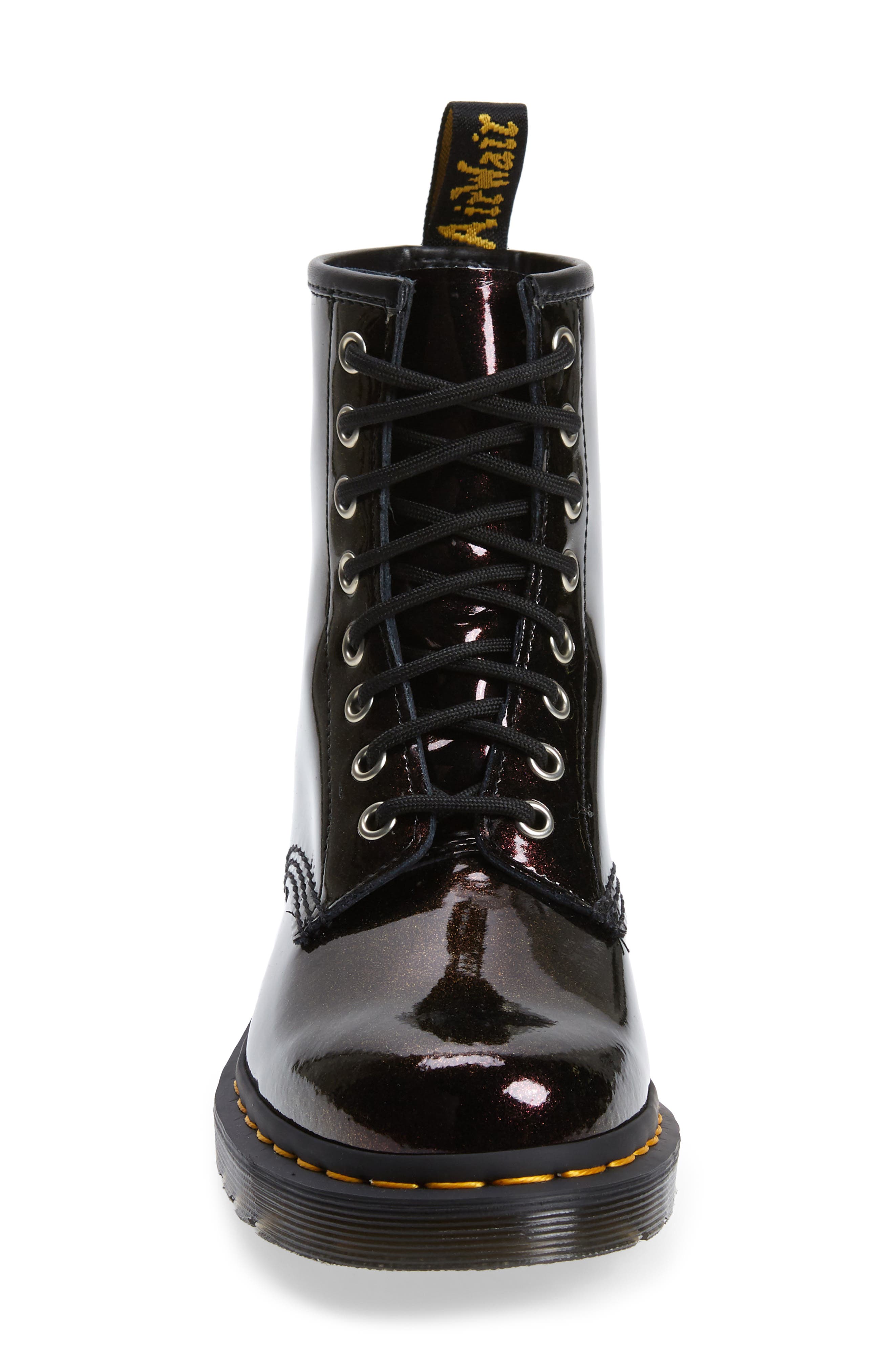 1460 Sparkle Boot, Alternate, color, PURPLE LEATHER