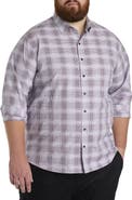 Synrgy by DXL Big & Tall Large Plaid Sport Shirt