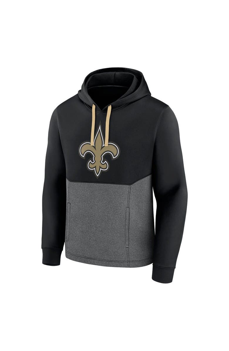 FANATICS Men's Fanatics Branded Black New Orleans Saints Winter Camp Pullover Hoodie, Alternate, color,