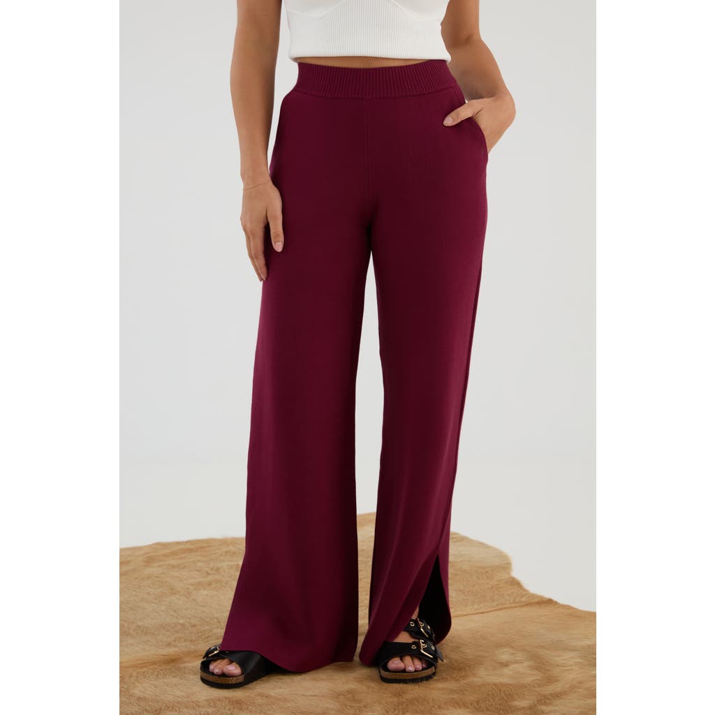 Kada The Sweater Wide Leg Pant In Multi