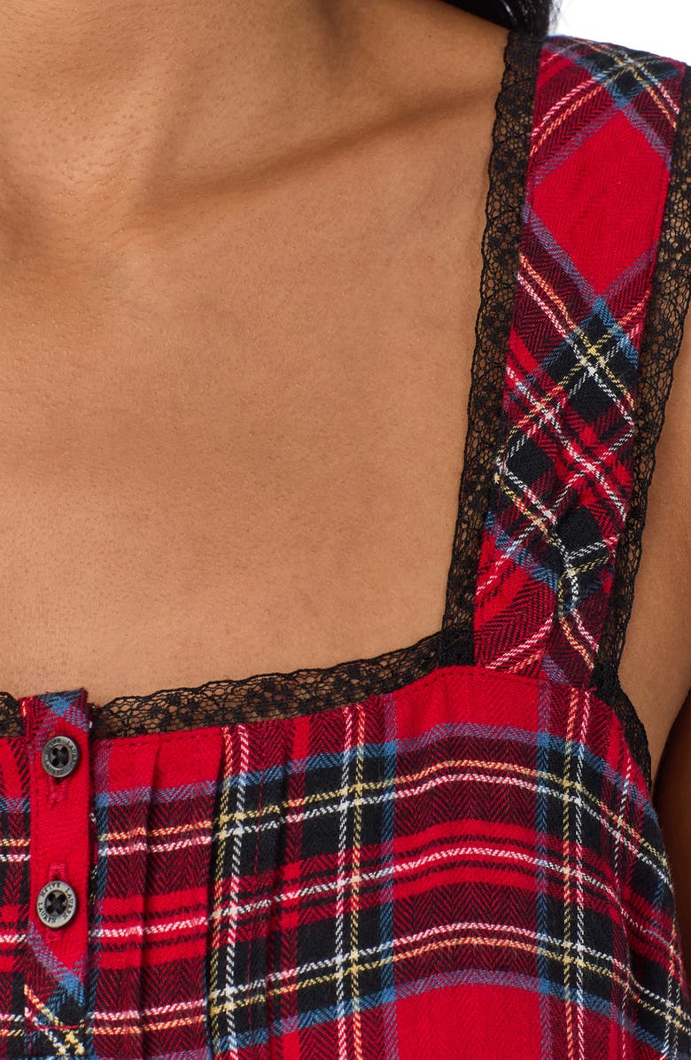Lauren Ralph Lauren Sleeveless Plaid Nightgown, Alternate, color,