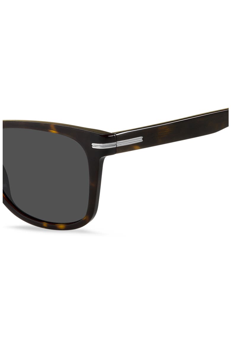52mm Square Sunglasses, Alternate, color, HAVANA
