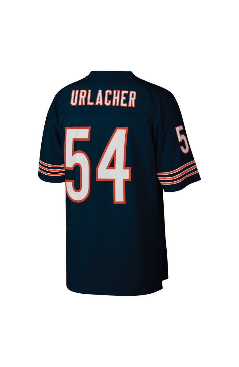 Mitchell & Ness Men's Mitchell & Ness Brian Urlacher Navy Chicago Bears Retired Player Legacy Replica Jersey, Alternate, color, 