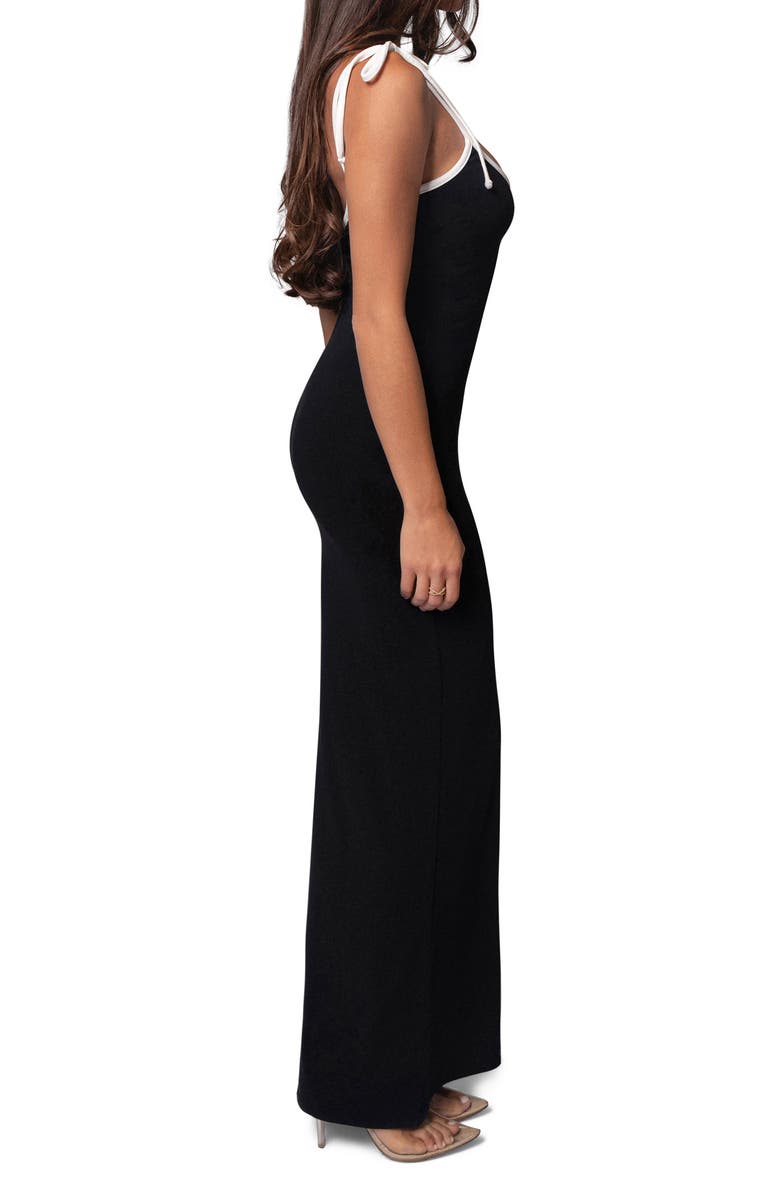 JLUXLABEL Shawna Reversible Body-Con Maxi Dress, Alternate, color, 