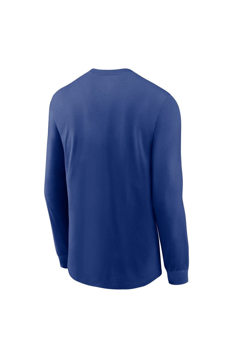 Nike Men's Nike Royal Los Angeles Dodgers Repeater Long Sleeve T-Shirt, Alternate, color, 