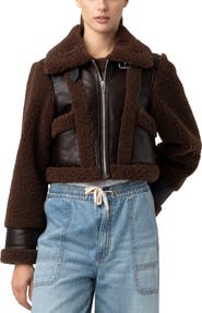 BLANKNYC Faux Shearling Jacket