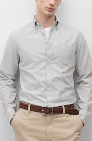Reigning Champ Cotton Oxford Button-Down Shirt