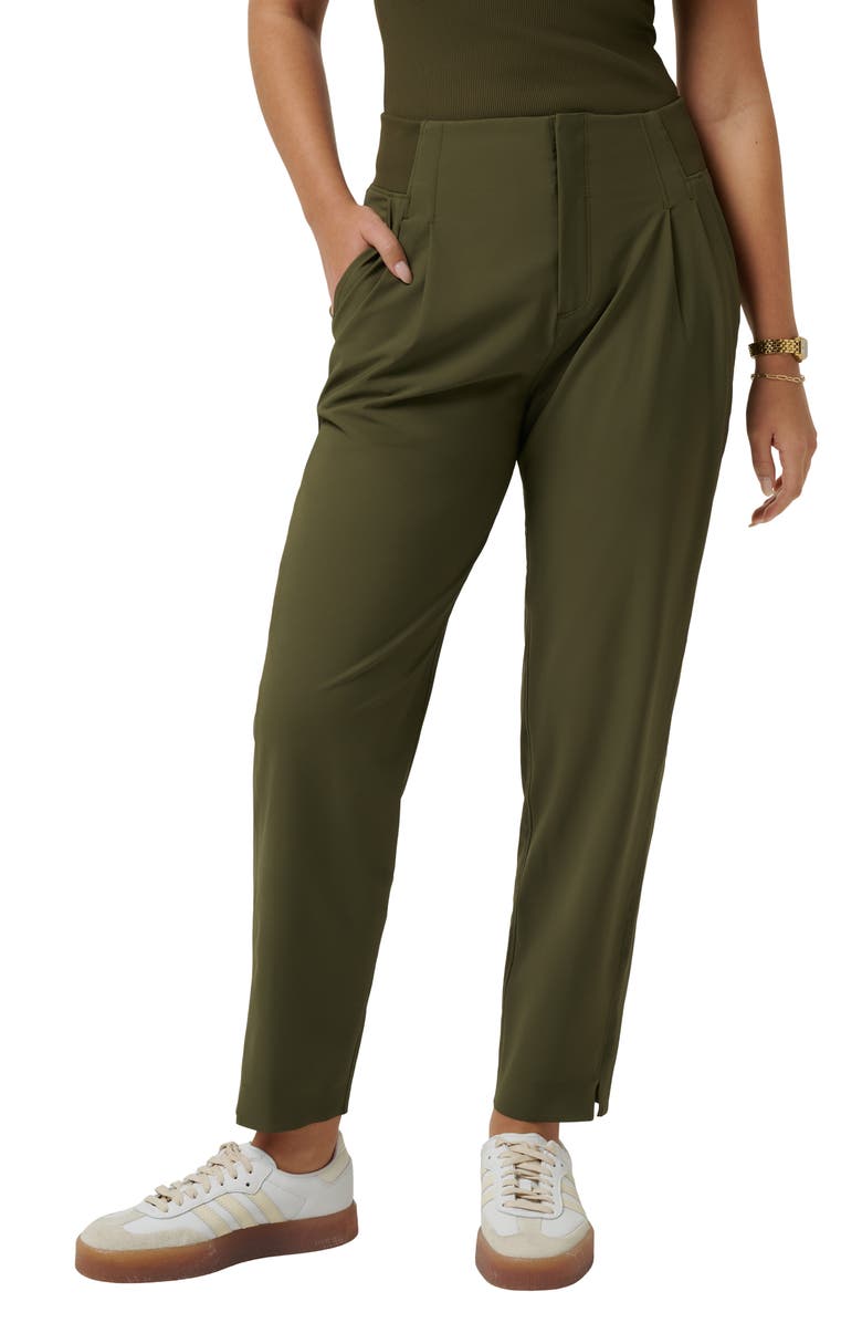 TravisMathew Moontide Tapered Pants, Main, color, Grape Leaf