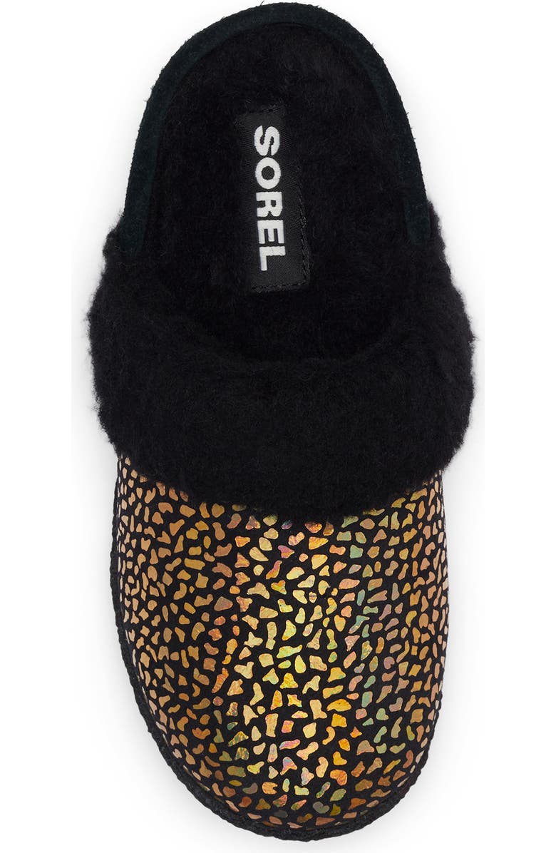 SOREL Kids' Nakiska II Faux Fur Slide Slipper, Alternate, color,