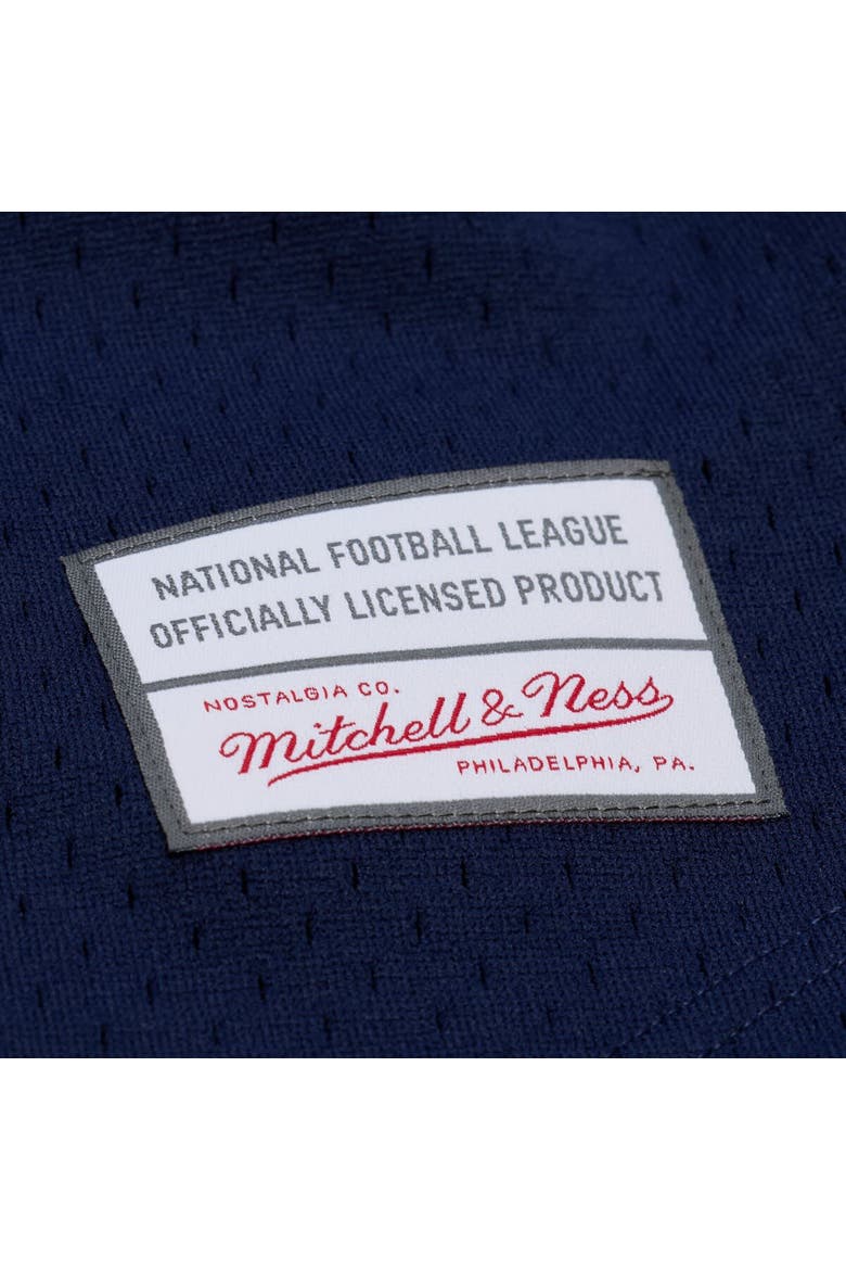 Men's Mitchell & Ness  Navy Denver Broncos Head Coach Mesh Full-Button Fashion Jersey, Alternate, color, Navy