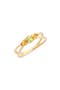  14K Yg Peridot Citrine
