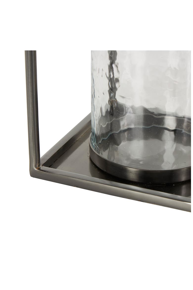 Metal Candle Lantern, Alternate, color, SILVER