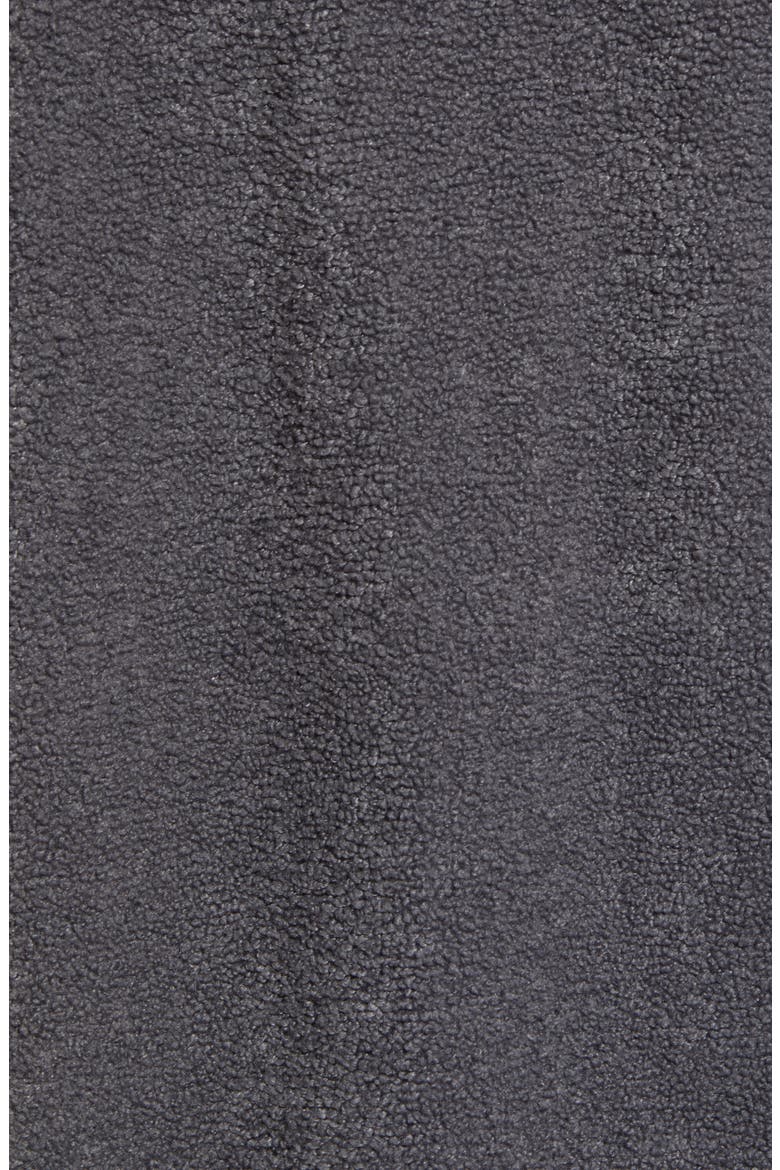 High Pile Fleece Shirt Jacket, Alternate, color, GREY CHARCOAL