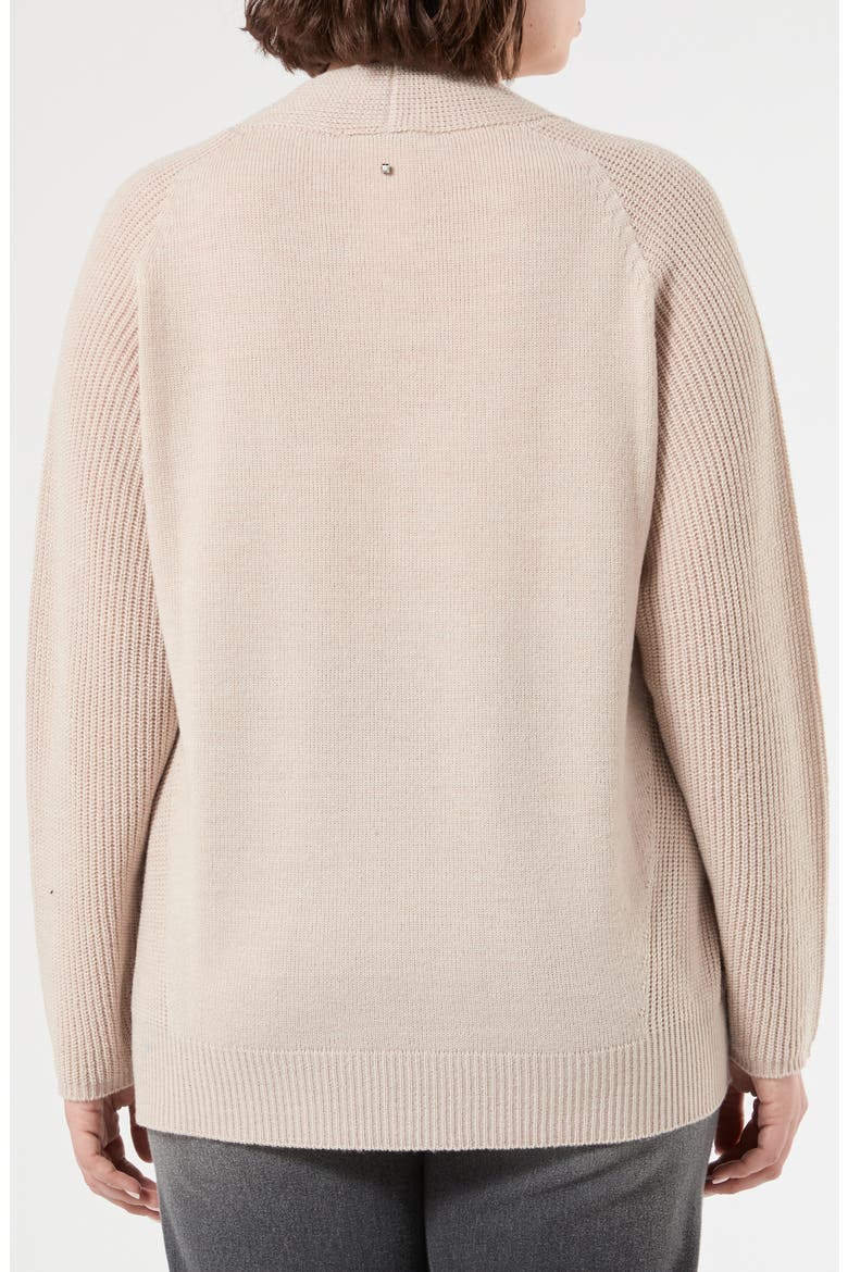 Fulmine Virgin Wool V Neck Sweater, Alternate, color, TURTLEDOVE