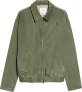 The Elder Statesman Cotton Waffle Cord Bomber Jacket