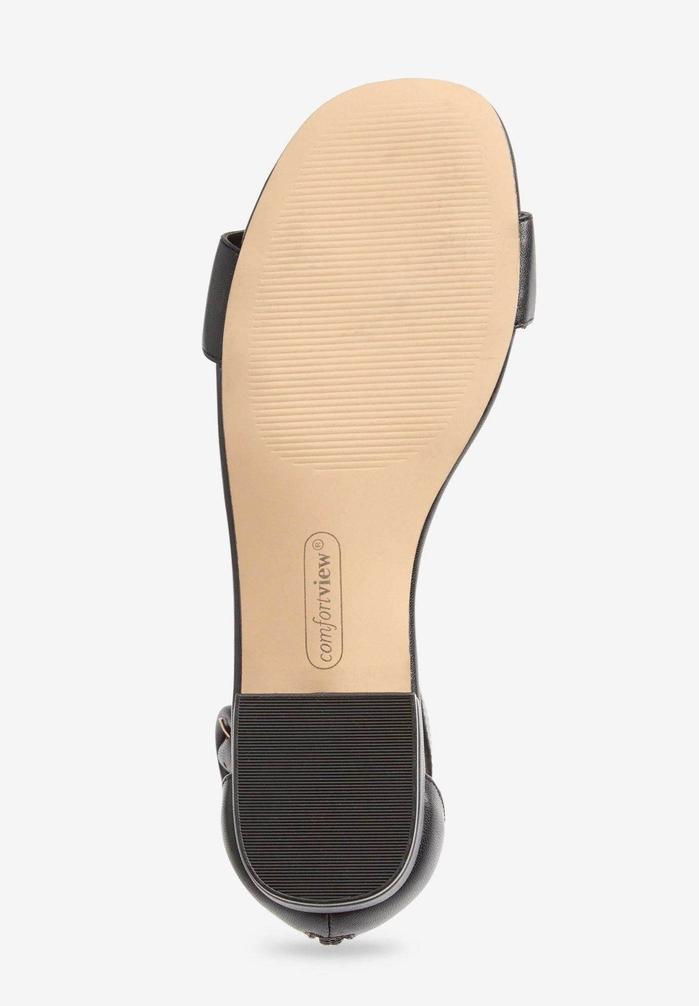 Comfortview The Alora Sandal, Alternate, color, Black