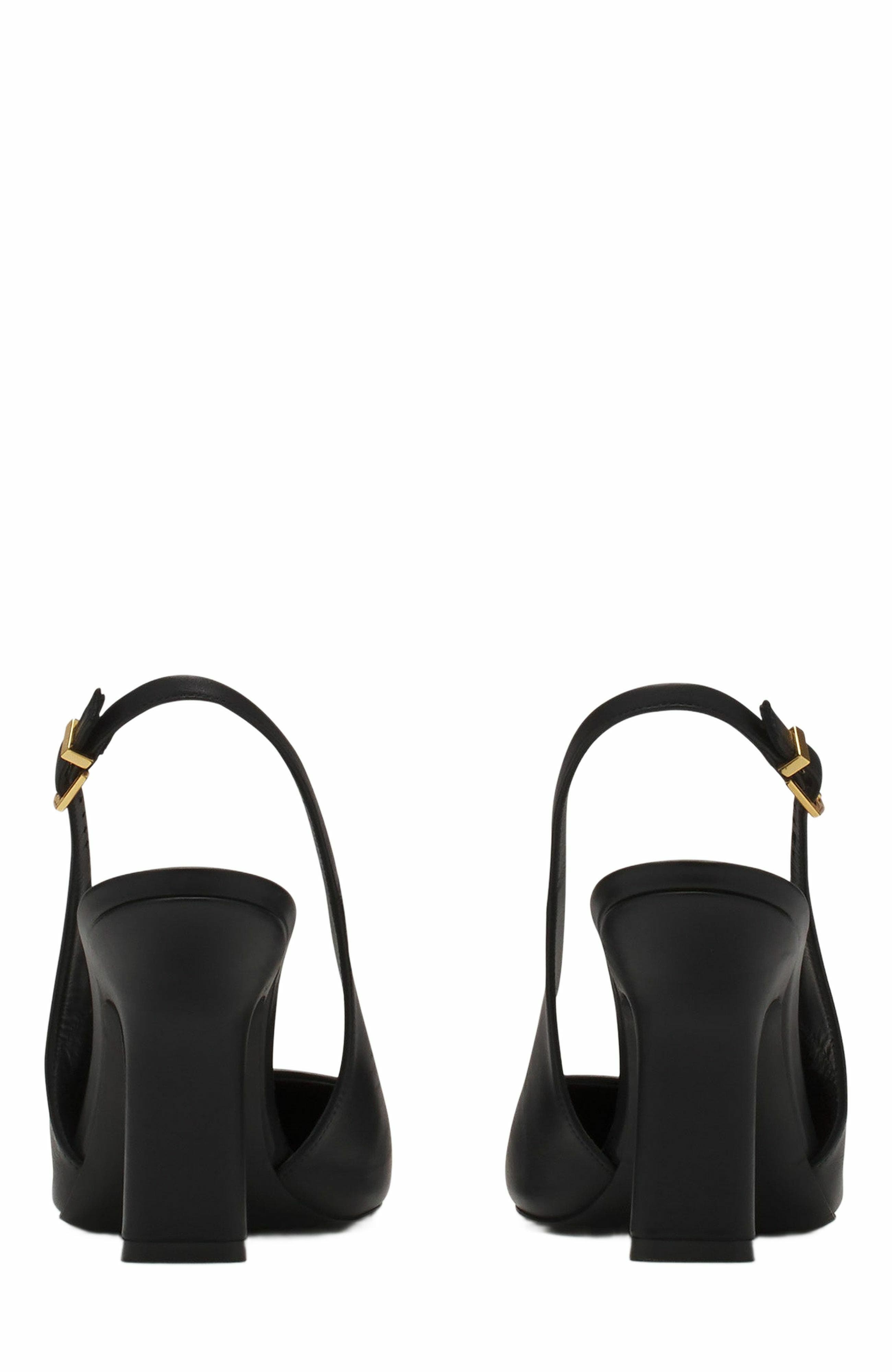 Lanvin Mesure Leather Pumps, Alternate, color, 