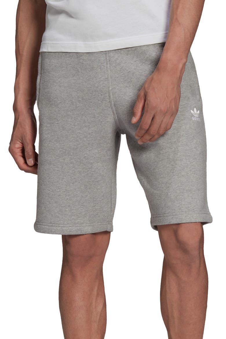Essential Shorts, Main, color, MEDIUM GREY HEATHER