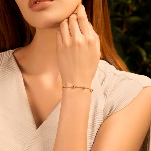 Karma And Luck Careful Alignment In Gold/multicolor