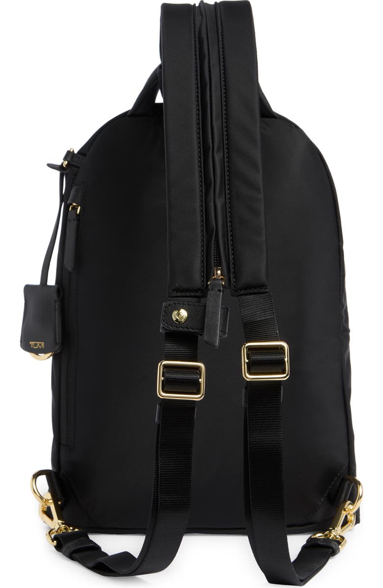 TUMI DFO Vista Nancy Convertible Sling Bag, Alternate, color, Black/ Gold