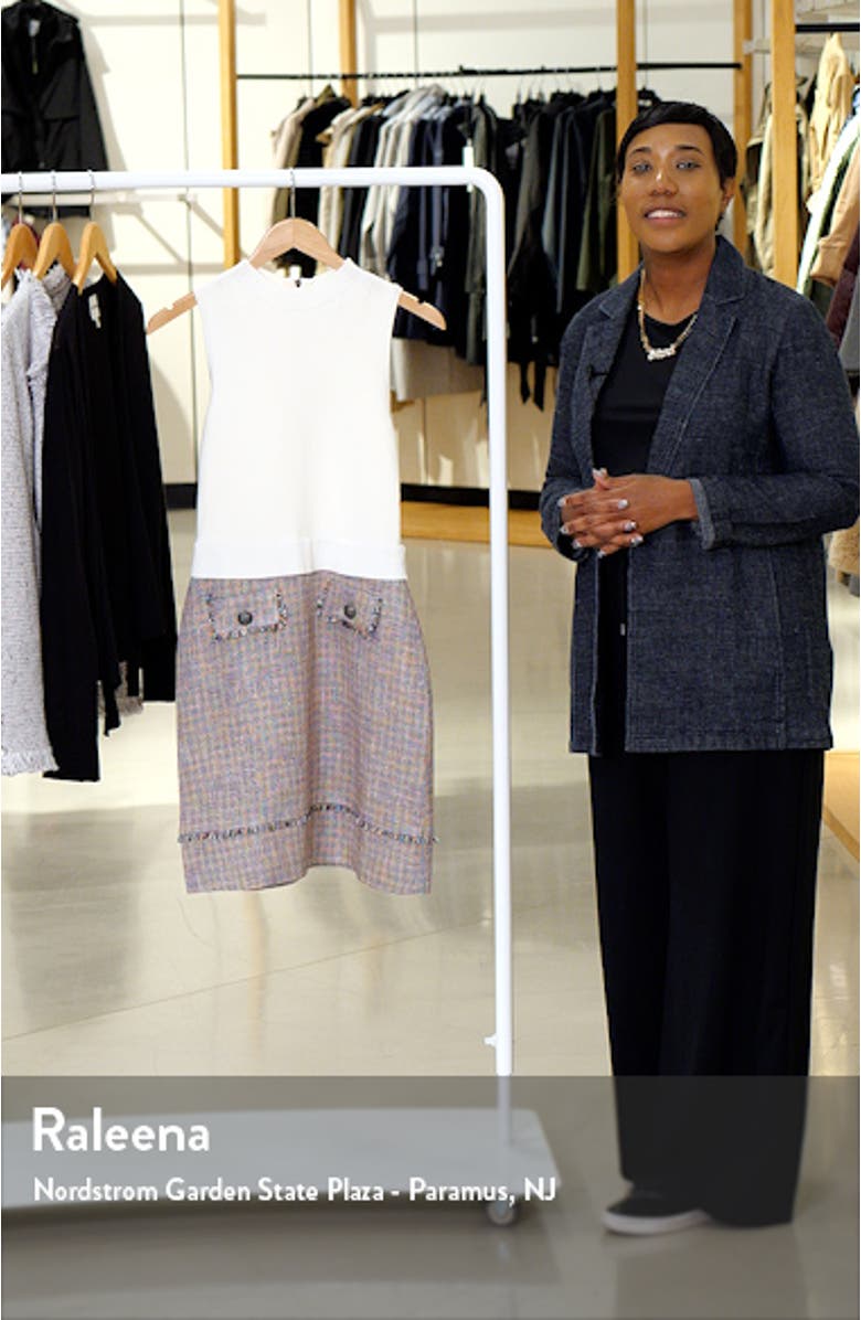 Mayumid Mixed Media Minidress, sales video thumbnail